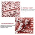 thumbnail image 4 of Christmas Quilts Sets King/Queen Size,Christmas Tree Reindeer Snowflakes Bedspread Coverlet Set,Soft Lightweight Bohemian Quilt Bedding Cover Set, 4 of 8