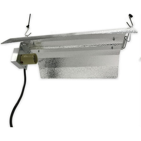 Gull wing 18â economy grow light reflector w/ 15â ballast cord & 5KV socket