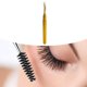 thumbnail image 3 of Cepillo de silicona para pestañas, herramienta cosmética, resistente, peine separador de pestañas, cuidado de cejas Oro, 3 of 9