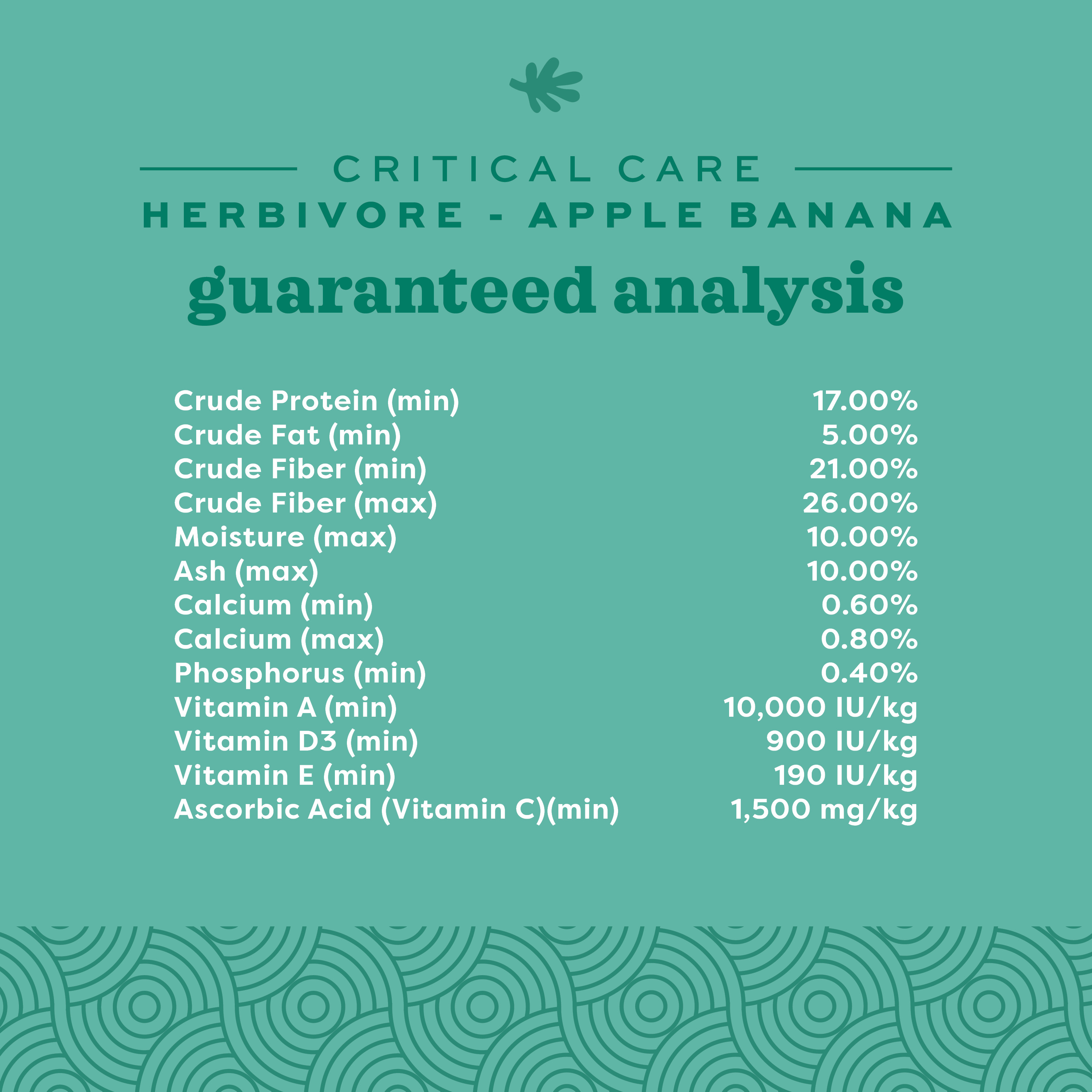 Oxbow Critical Care Herbivore Apple-Banana, 454g photo 6