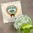 thumbnail image 2 of Kuwait Coat Of Arms 4'' X 4'' Square Wooden Coaster, 2 of 3