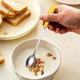 thumbnail image 5 of Premium Long Handle Spoon 18/10 Stainless Steel Coffee Stirring Spoon Mirror Polished Dessert Spoon Cocktail Bar Mixing Spoon 7 in, 5 of 9