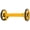 Gold, variant on MEIJUN Easy Wheel Extension Bar High Strength Lightweight Telescopic Folding Bike Rod for Brompton 3sixty Gold (5.51 inches / 14 cm)