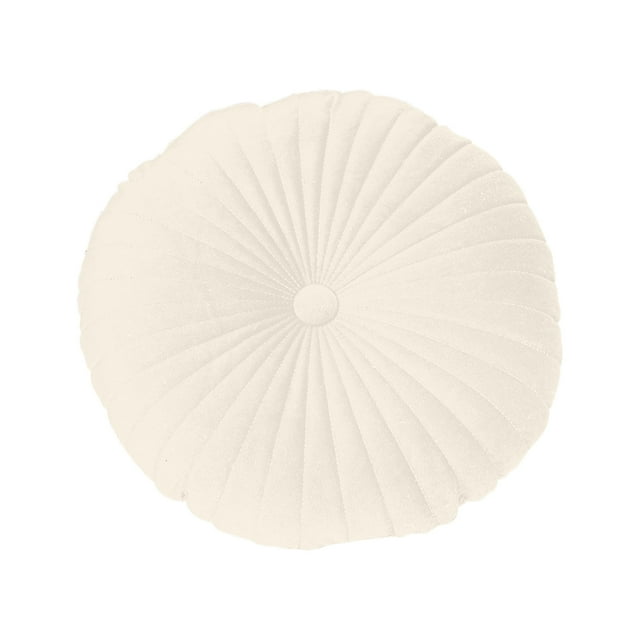 Birdeem Coussin Rond Citrouille Couleur Unie Coussin de Fenêtre Épais