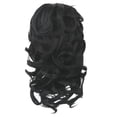 thumbnail image 1 of Shisuyan Perruque Cheveux Synthétiques Bouclés Pince Queue de Cheval Extensions de Cheveux pour Femmes Filles (1B), 1 of 8