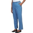 thumbnail image 3 of Alfred Dunner Womens Elastic Waist Short Length Denim Pant, 3 of 6