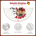 thumbnail image 6 of Lsque Sml Jeffy Print Christmas Tree Skirt with Ties and Velcro,Xmas Holiday Decorations, Adjustable Tree Skirt-36", 6 of 6
