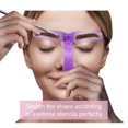 thumbnail image 2 of Eyebrow Stencils, Eyebrow Template, Eyebrow Shaping Kit,8 Styles Reusable Eyebrow Stencil With Handle And Strap, Washable, 2 of 5