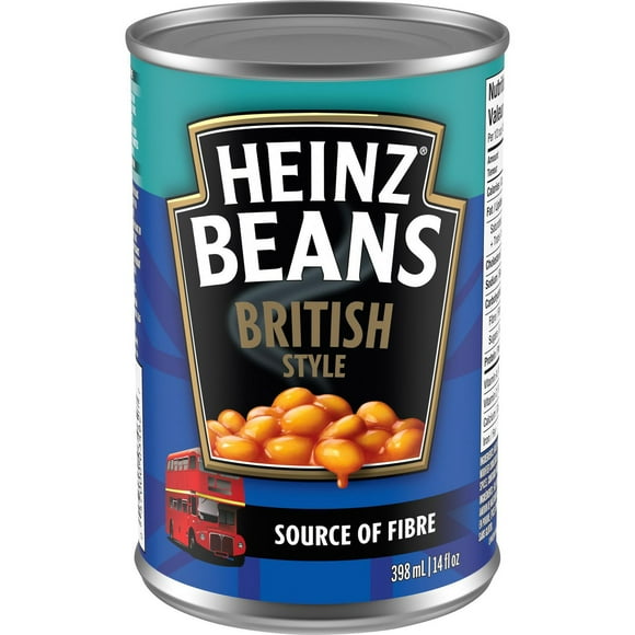 Heinz British Style Beans in Tomato Sauce, 398 mL Can
