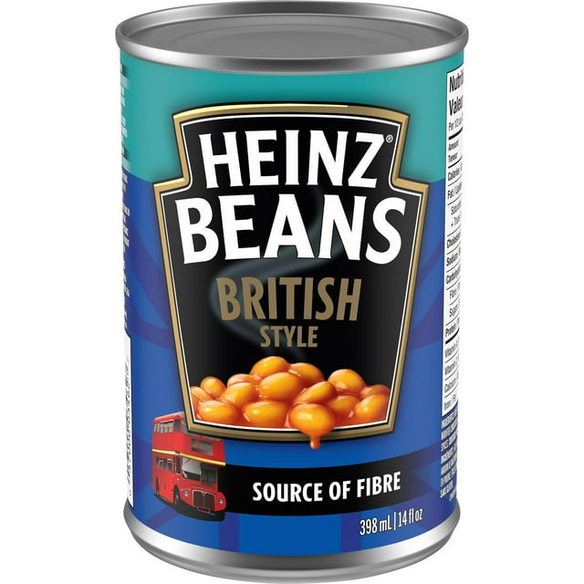 Heinz British Style Beans in Tomato Sauce, 398 mL Can
