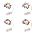 thumbnail image 4 of LED Star String Lights, Anti  Eye  20 Leds Lights String 4pcs Flexible Cold White Light  for Festival Decor Colourful, 4 of 8
