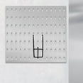 thumbnail image 4 of Minkissy 10Pcs White Heavy Duty Organizer Hooks Easy Install Pegboard Display Holder for Home Use, 4 of 7