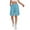 6# Sky Blue, variant on 2026 Women's Cargo Shorts Lightweight High Waisted Knee Length Bermuda Shorts with Pockets Pink S