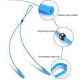thumbnail image 3 of LAICAIW Sangle de Lunettes Réglable, 6 Pcs Sangle de Lunettes en Silicone Colorée pour Sports Nautiques, Lecture et Activités Extérieures, 3 of 5