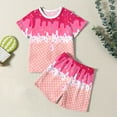 thumbnail image 5 of MuXiKeJi Clothes Boys Summer Casual Playwear Set Comfortable Short Sleeve Tee and Shorts Outfit for Toddler Kids, 5 of 5