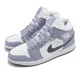 thumbnail image 1 of Ni - ke Ni - ke Air Jordan 1 Mid AJ1 Dark Blue Grey Indigo Haze Men Casual Shoes DQ8426-145, 1 of 5