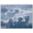 thumbnail image 1 of Picture-Tiles.com: Clouds Ceramic Tile Wall Mural WAL500394-43S. 17"W x 12.75"H using (12) 4.25" x 4.25" Ceramic Tiles-Satin Finish, 1 of 3