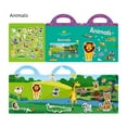 thumbnail image 3 of Esaierr Kid Sticker Book Reusable Sticker Book Early Toddler DIY Sticker Book for 2-6Y, 3 of 5