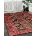 thumbnail image 2 of Ahgly Company Indoor Rectangle Traditional Cherry Red Persian Area Rugs, 4' x 6', 2 of 6