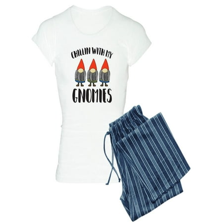 

CafePress - Chillin With My Gnomies - Women s Light Pajamas