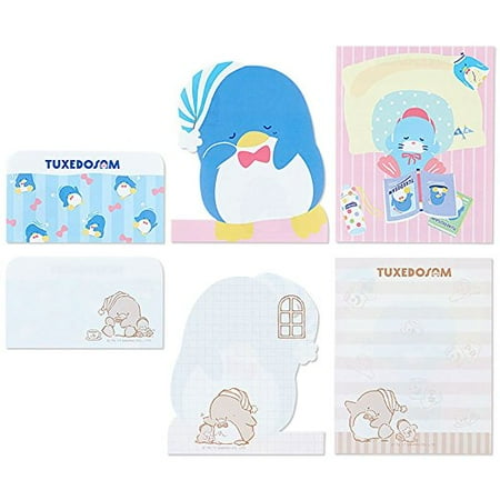 1 Die Cut Memo Pad - Sanrio Character Notepad Memo Pad Die Cut Design ***1 Single notepad pero order*** Pompompurin, Badtz Maru, or Tuxedosam available (Tuxedosam)