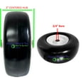 thumbnail image 3 of Carefree 13x5.00-6 Smooth Tire & Wheel Assembly (3" Center Hub & 3/4" Roller Bearings), 3 of 3
