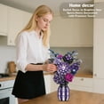 thumbnail image 5 of GZBrick Rose Sunflower Bouquet Building Block Sets Compatible with Lego Flowers with Vase for Adult 1549PCS, 5 of 8