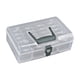 thumbnail image 1 of Caja organizadora transparente, organizador de cuentas con 24 cajas pequeñas, contenedor multiusos portátil para botones, decoraciones de uñas,, 1 of 9