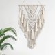thumbnail image 1 of Colgante de pared de macramé, colgante de pared bohemio grande de 70x55cm, algodón tejido a mano para decoración de sala de estar y dormitorio, 1 of 5