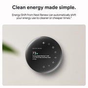 Google Nest Learning Thermostat (4th Gen) with Nest Temperature Sensor (2nd Gen) - Energy Saving Smart Thermostat with Adaptive Eco - Works with Alexa and Google Home App - Polished Silver