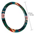 thumbnail image 4 of Christmas 14.5 Inch Printing PVC Leather Car Wheel Cover Auto Accessories Steering Wheel Covers, 4 of 6