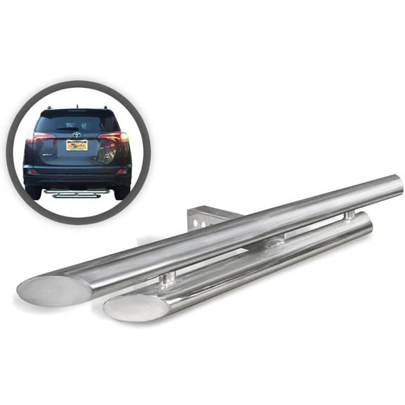 Vanguard Stainless Steel Classic Double Layer Hitch Step | Compatible with Universal Models Universal Models