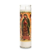 Luz De Gracia Virgin de Guadalupe Unscented Religious Candle, 9.87 oz