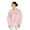 Classic Pink, variant on Natural Woman Twin Puffs (WL) Crewneck Sweatshirt