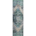 thumbnail image 2 of Addison Rugs Mayfield Premium Machine Washable Traditional Global Green Runner Rug, 2'3" x 7'6", 2 of 6