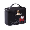 thumbnail image 1 of Bolsa de maquillaje AmbeAlla impermeable con soporte para brochas de maquillaje, 1 of 8