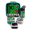 thumbnail image 1 of Minecraft Sac à Lunch Noir Unisexe pour Enfants, Bouteille et Pot à Collation 3, 1 of 6