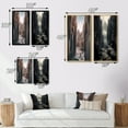 thumbnail image 4 of Designart "Desert Landscape Vertical Plains and Rocks III" Meadow Framed Wall Art Set Of 2 - Traditional White Gallery Wall Frame Set For Home Decor, 4 of 6