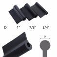 thumbnail image 4 of Bargain Qaailabf 14 pcs Rubber Polishing Pad Flexible Contours Concave Sanding Block for Woodwork, 4 of 6