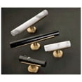 thumbnail image 3 of Belwith-Keeler B077044MW-SN 5 in. Firenze T-Bar Cabinet Knob, White Marble with Satin Nickel, 3 of 3