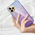 thumbnail image 6 of KIQ iPhone 13 Pro Case iPhone 14 Case iPhone 13 Case, Cell Phone Womens Case Cover Gradient Colorful TPU Glitter (Dark Blue/Purple), 6 of 6