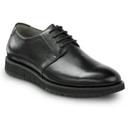 SR Max Beaufort, Men's, Black, Dress Style Soft Toe Slip Resistant Work Shoe (11.0 EW)