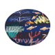 thumbnail image 1 of Disketp Sea Inhabitans and Herb Funda Redonda para Taburete, Funda de Cojín para Silla de Bar Suave y Elástica-13 inch, 1 of 7