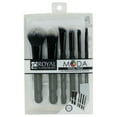thumbnail image 7 of Moda Brush Total Face Black 7pc Travel Sized Makeup Brush Flip Kit, 7 of 7