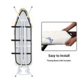 thumbnail image 4 of HELLHERO Butterfly and Sunflower Pattern Ironing Board Cover Easy Fit Replacement Accessories 15x54 Inch Ironing Board Protector Cover Elastic Edge, 4 of 5