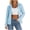 Sky Blue, variant on Qiopertar Women Hoodies Lightweight Sun Protection Hooded Long Sleeve Zip Up Cardigan Casual Loose Basic Fashion Solid Outdoor Travel Top, Black 3XL