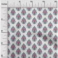 thumbnail image 1 of oneOone Cotton Poplin Fabric Leaves|Floral & Paisley Block Print Sewing Fabric BTY 56 Inch Wide, 1 of 4
