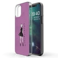 thumbnail image 1 of TalkingCase Slim Phone Case Compatible for Apple iPhone 12 Mini, Fashionista Girl Print, Lightweight,Flexible,Soft, USA, 1 of 7
