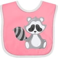 thumbnail image 3 of Inktastic Cute Woodland Animal Raccoon Boys or Girls Baby Bib, 3 of 4