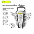 thumbnail image 2 of Juego DE Llaves Combinadas 22 Piezas Lion Tools, 2 of 2